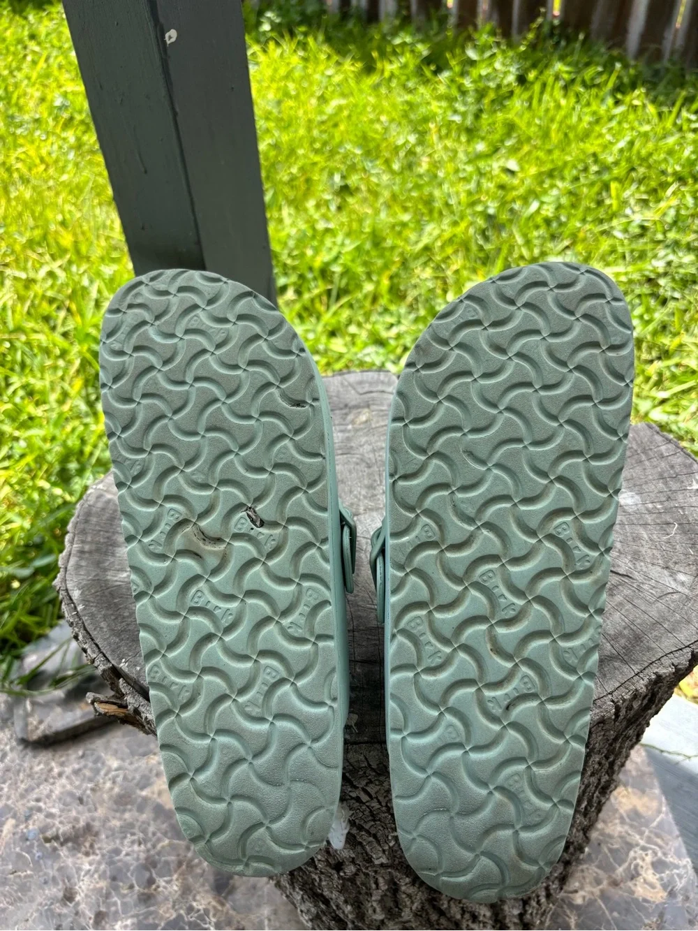 Birkenstock Boston Clogs in solid sage green #boston #comfort Sz 41 / US 8